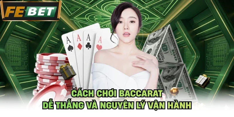 Cách chơi baccarat dễ thắng và nguyên lý vận hành