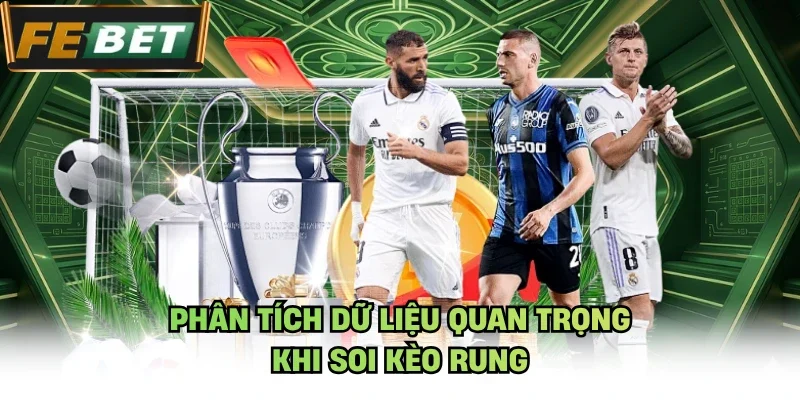 Phân tích dữ liệu quan trọng khi soi kèo rung